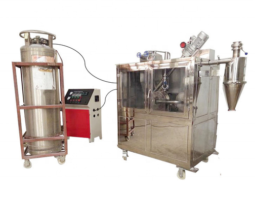 Flüssiger Stickstoff-Zerkleinerungsmaschine kälteerzeugender Pulverizer 10-1000 Mesh Powder Grinding Machine