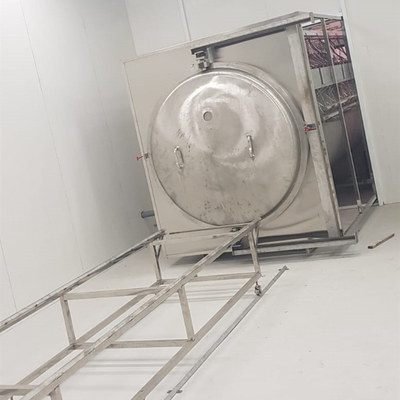 WKS-Mikrowellen-Vakuumtrockner 9.6kg/H dem Entwässerungsmittel zur Lebensmittelverarbeitungs-12kg/H