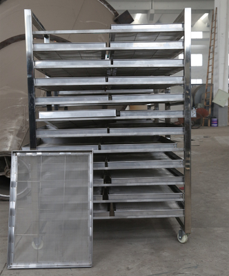 Automatische Heißluft-Zirkulations-Tray Dryer Pumpkin Seed Hemp-Blume
