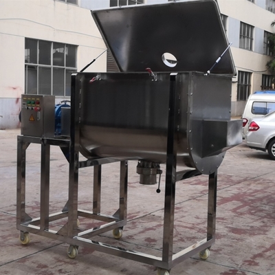 des Gewürzgewürzpulverpigmentpulvers 5.5kw 500L Bandmischer des kommerziellen doppelten Paddels horizontaler
