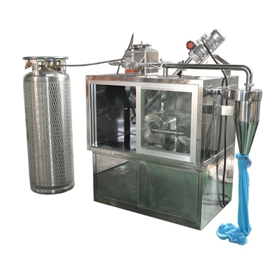 Flüssiger Stickstoff-Zerkleinerungsmaschine kälteerzeugender Pulverizer 10-1000 Mesh Powder Grinding Machine