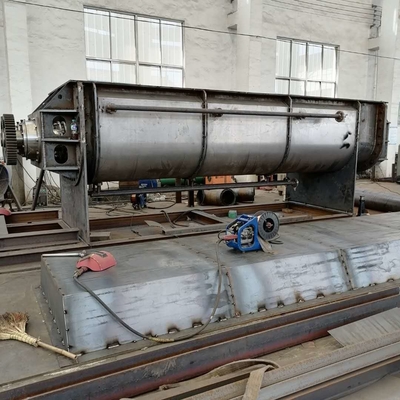 10rpm hohler Paddel-Trockner-zur energiesparenden Schlammtrocknungs-Maschine 25rpm 4KW