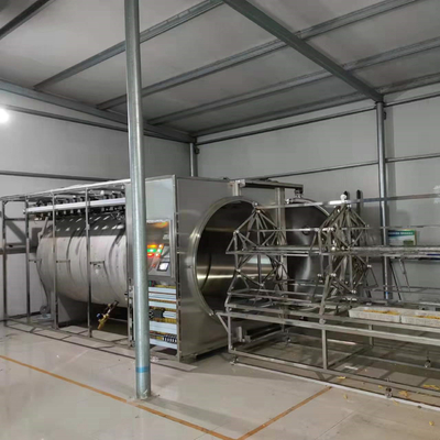 Vakuumtrockenere Maschine pharmazeutischer trocknender Oven Dehydrator der Mikrowellen-200-300kg/H