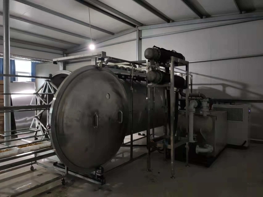 WKS-Mikrowellen-Vakuumtrockner 9.6kg/H dem Entwässerungsmittel zur Lebensmittelverarbeitungs-12kg/H