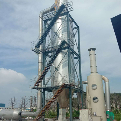 4KW Kakaopulver-Milch-Sprühtrockner-Maschine Dimorpholine-Granulations-Trockner
