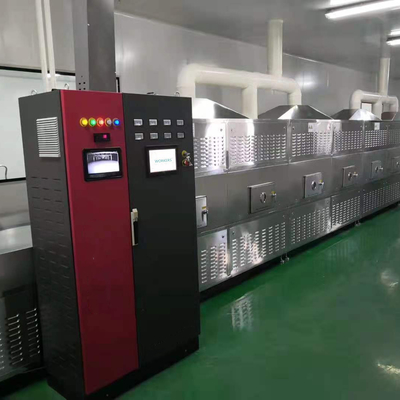 48-60kg/H Kava Pulver-Mikrowellen-Tunnel Oven Industrial Drying Machine