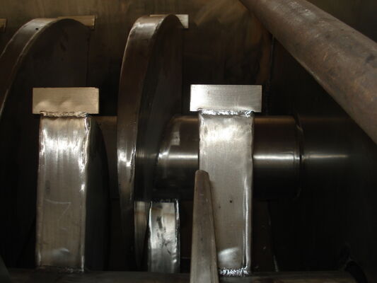 Horizontale Schlamm Hohlblatt Paddel Trockner Energieeinsparung