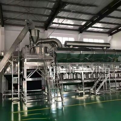 Heißluft-Fließbetttrockner für pharmazeutische Granulate