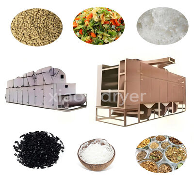Single Layer Energy Efficient Belt Dryer Machine For Medicinal Slices