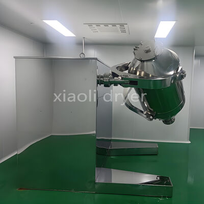 Batch-3D-Pulvermischer mit reduzierter Trennung und hoher Mischgleichheit