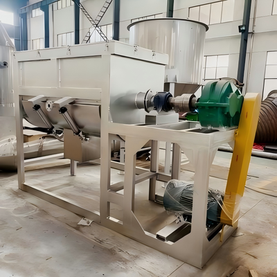 Chemische Pulver Horizontale Bandmischer 3000L 1200-1800kg Chargenmischer hohe Effizienz