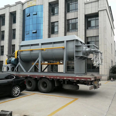 10rpm hohler Paddel-Trockner-zur energiesparenden Schlammtrocknungs-Maschine 25rpm 4KW