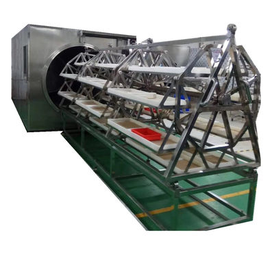 380V PLC HMI niedrige Temperatur-Schleuder des Mikrowellen-Vakuumtrockner-48KW