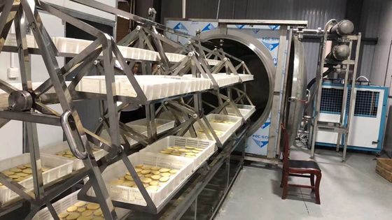 380V PLC HMI niedrige Temperatur-Schleuder des Mikrowellen-Vakuumtrockner-48KW