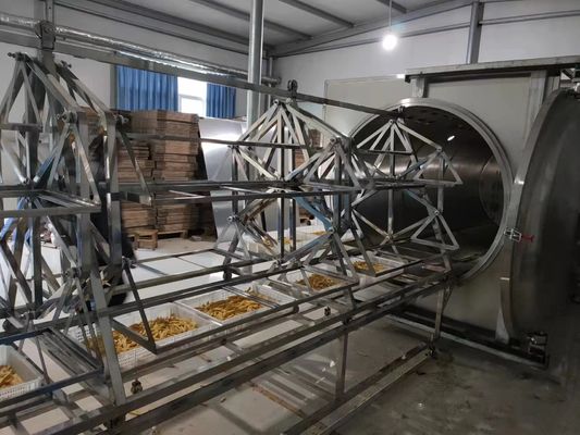 380V PLC HMI niedrige Temperatur-Schleuder des Mikrowellen-Vakuumtrockner-48KW