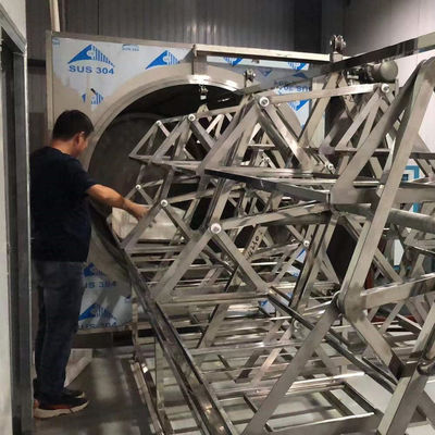 Vakuumtrockenere Maschine pharmazeutischer trocknender Oven Dehydrator der Mikrowellen-200-300kg/H