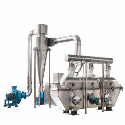 Kräutermedizin-Vibrationswirbelschichttrockner-Lotus Root Powder Yeast Dryer-Maschine