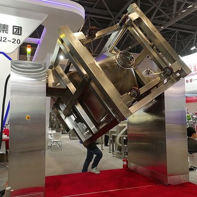 Pharmazeutisches aseptisches quadratisches Kegel-Mischer-chemisches Pulver-Körnchen-Mischmaschine