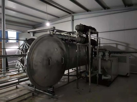 WKS-Mikrowellen-Vakuumtrockner 9.6kg/H dem Entwässerungsmittel zur Lebensmittelverarbeitungs-12kg/H