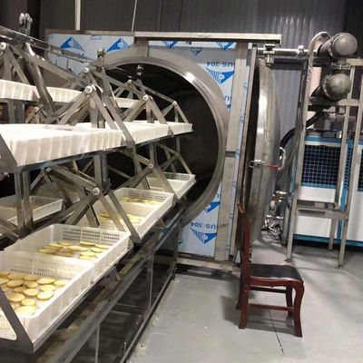 der Mikrowellen-38.4-48kg/H Edelstahl-Frucht-Trockenofen Vakuumdes entwässerungsmittel-304
