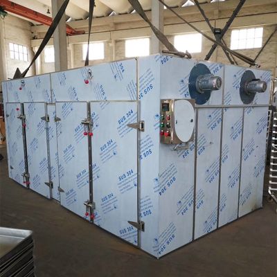 Edelstahl-Heißluft-Oven Dryer Mushroom Pepper Yam-Mango-Entwässerungsmittel-Maschine