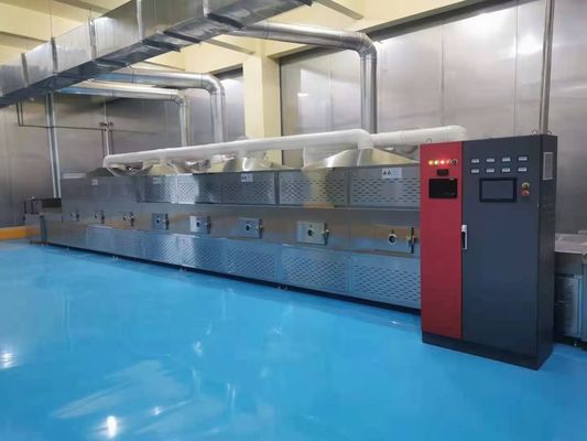 48-60kg/H Kava Pulver-Mikrowellen-Tunnel Oven Industrial Drying Machine