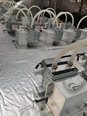 48-60kg/H Kava Pulver-Mikrowellen-Tunnel Oven Industrial Drying Machine